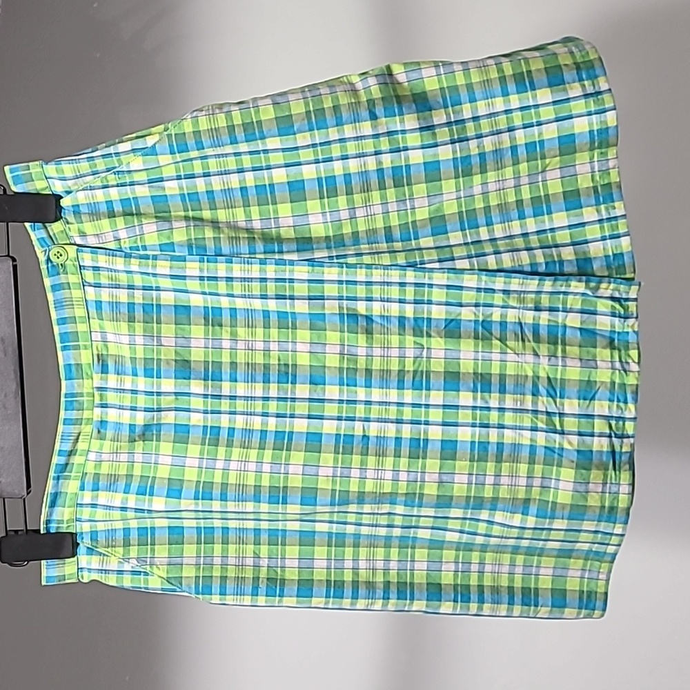 BFA CLASSICS Short/skirt Skort Vintage 90s Green white size S